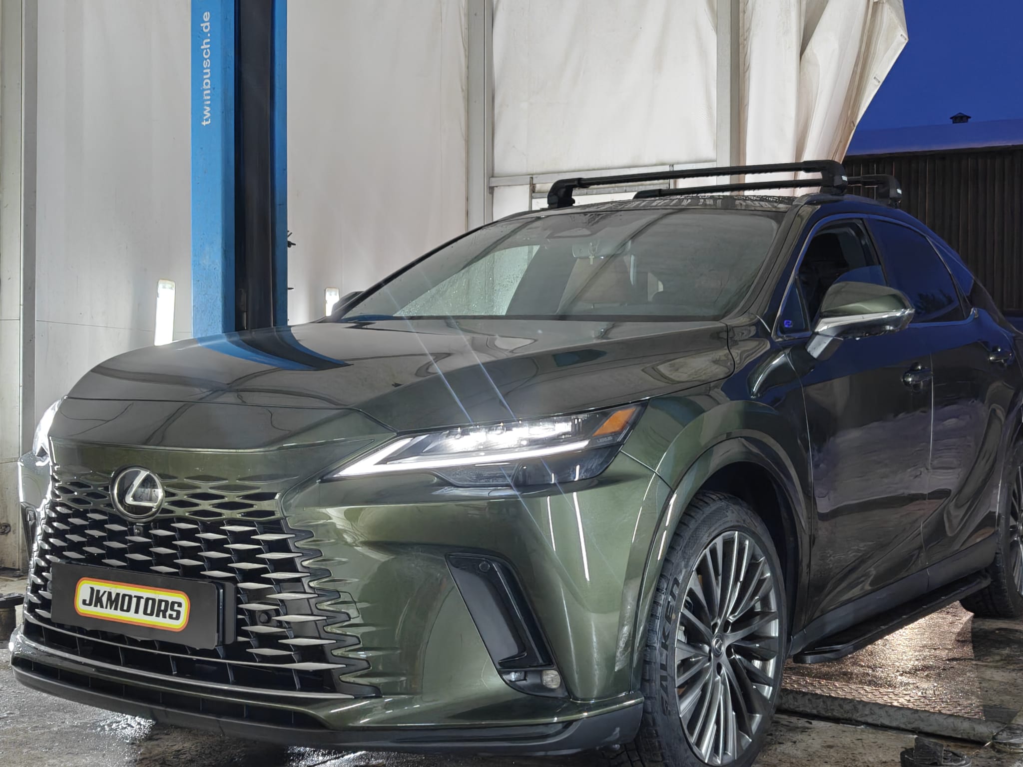 Konserwacja podwozia konserwacja podwozia nowego samochodu lexus rx350 w gdansku — realizacja JK Motors nr 1